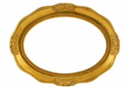 simsearch:400-06860484,k - gilded oval frame Stock Photo - Budget Royalty-Free & Subscription, Code: 400-03992773