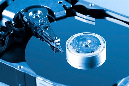 simsearch:400-05238336,k - Macro photo - Hard Disk Drive. Great details ! Stock Photo - Budget Royalty-Free & Subscription, Code: 400-03992953