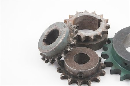 spare parts - Machinery Parts - Sprockets Stock Photo - Budget Royalty-Free & Subscription, Code: 400-03993762