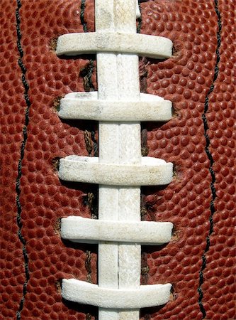 pigskin - American football details Stock Photo - Budget Royalty-Free & Subscription, Code: 400-03993948