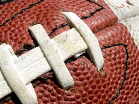 pigskin - American football details Stock Photo - Budget Royalty-Free & Subscription, Code: 400-03993949