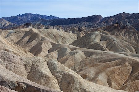 Zabriskie Point, Death Valley National Park, California, USA Stock Photo - Premium Royalty-Free, Code: 600-05948233