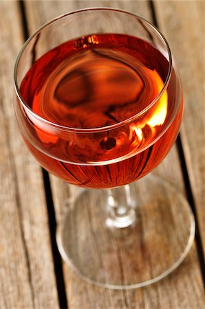 simsearch:600-02912202,k - Glass of Rose Wine Stock Photo - Premium Royalty-Free, Code: 600-05973321