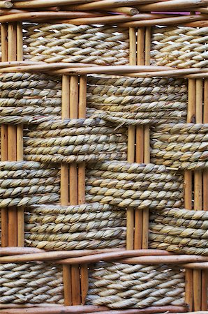 Rattan Basket Weave Stock Photo - Premium Royalty-Free, Code: 600-06007912