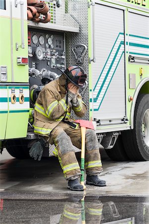 emergency vehicle - Firefighter, Florida, USA Stock Photo - Premium Royalty-Free, Code: 600-06038162