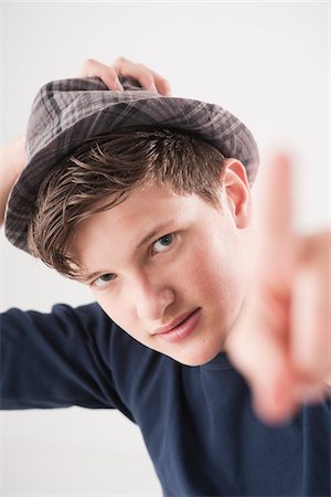 Portrait of Teenage Boy Stock Photo - Premium Royalty-Free, Code: 600-06144736