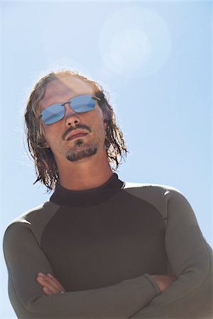 Portrait of Surfer, Cape Town, South Africa Stock Photo - Premium Royalty-Free, Code: 600-06368307