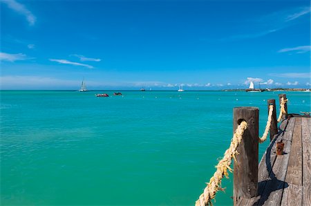 simsearch:600-06431260,k - Pelican Pier et Ocean, Palm Beach, Aruba, petites Antilles, des Caraïbes Photographie de stock - Premium Libres de Droits, Code: 600-06431248