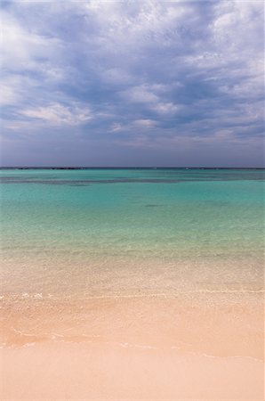 simsearch:600-06431260,k - Panoramique de l'eau et plage, Baby Beach, Aruba, petites Antilles, Caraïbes Photographie de stock - Premium Libres de Droits, Code: 600-06431251
