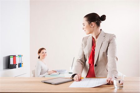 simsearch:600-06355235,k - Women Working in Office Stock Photo - Premium Royalty-Free, Code: 600-06645512