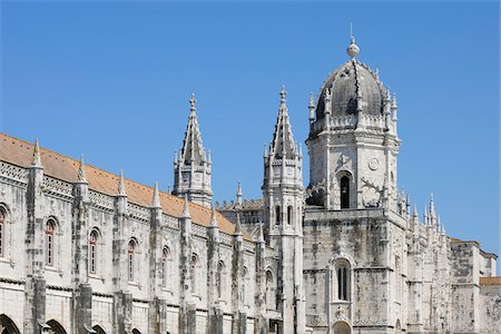 Jeronimos Monastery, UNESCO World Heritage Site, Belem, Lisbon, Portugal Stock Photo - Premium Royalty-Free, Code: 600-06841812