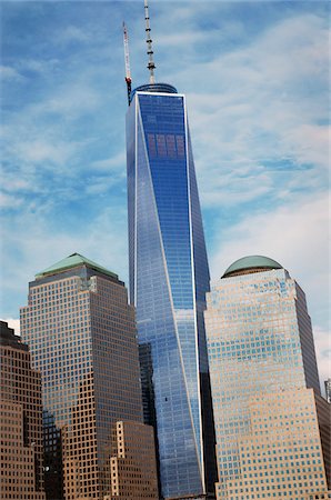 simsearch:700-07529142,k - One World Trade Center, New York City, New York, USA Stock Photo - Premium Royalty-Free, Code: 600-06939613