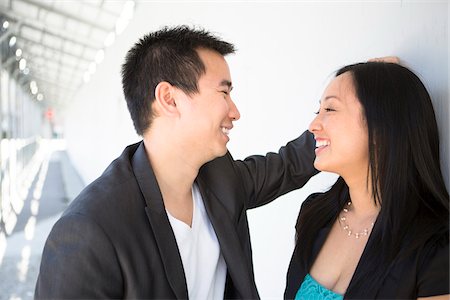 east asian (male) - Portrait of Couple, Toronto, Ontario, Canada Stock Photo - Premium Royalty-Free, Code: 600-07117223