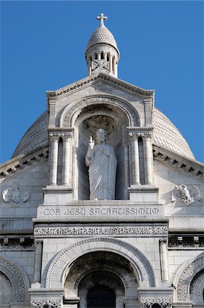simsearch:600-07584876,k - Basilique du Sacre Coeur, Montmartre, 18th Arrondissement, Paris, France Stock Photo - Premium Royalty-Free, Code: 600-07122870