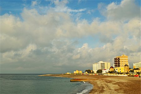 Rhodes City beach, Rhodes, Dodecanese, Aegean Sea, Greece, Europe Stock Photo - Premium Royalty-Free, Code: 600-07199962