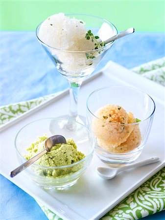 simsearch:600-05973291,k - Sherbert, Granita and Frozen Yogurt, Studio Shot Stock Photo - Premium Royalty-Free, Code: 600-07204044