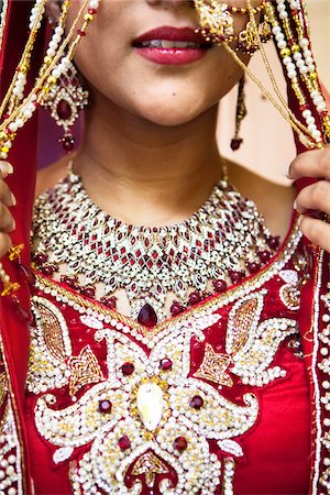 simsearch:600-03659143,k - Close-up of Hindu Woman Getting Ready for Wedding, Toronto, Ontario, Canada Stock Photo - Premium Royalty-Free, Code: 600-07204146