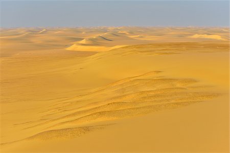 sands and desert and nobody and landscape - Desert Landscape, Matruh Governorate, Libyan Desert, Sahara Desert, Egypt, Africa Stock Photo - Premium Royalty-Free, Code: 600-07279211