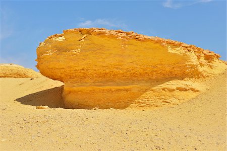 sands and desert and nobody and landscape - Eroded Rock Formation, Matruh Governorate, Libyan Desert, Sahara Desert, Egypt, Africa Stock Photo - Premium Royalty-Free, Code: 600-07279225