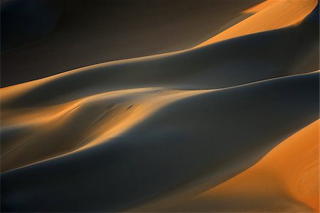sands and desert and nobody and landscape - Close-up of Sand Dunes at Sunset, Matruh, Great Sand Sea, Libyan Desert, Sahara Desert, Egypt, North Africa, Africa Stock Photo - Premium Royalty-Free, Code: 600-07431209