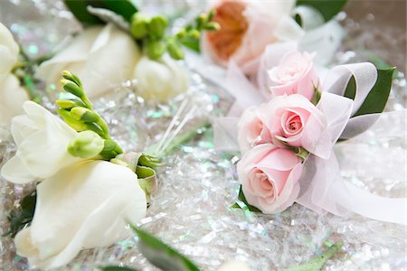 simsearch:600-07451036,k - Close-up of Boutonniers and Corsages for Wedding Stock Photo - Premium Royalty-Free, Code: 600-07991591