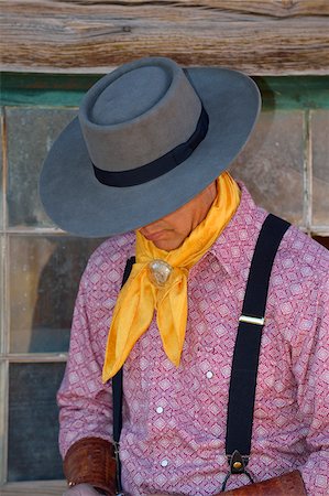 Portrait of Cowboy, Shell, Wyoming, USA Stock Photo - Premium Royalty-Free, Code: 600-08082891