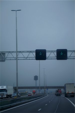 Motorway in Roermond, Limburg, Netherlands Stock Photo - Premium Royalty-Free, Code: 600-08353506