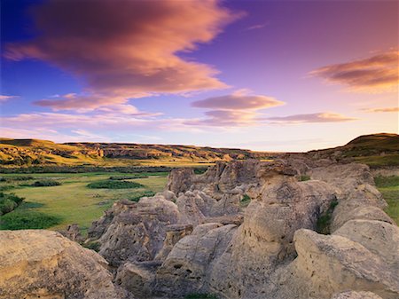 daryl benson landscape - Writing on Stone Provincial Park Alberta, Canada Stock Photo - Premium Royalty-Free, Code: 600-00016698