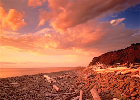 simsearch:600-01540973,k - Dark Harbour at Sunset Grand Manan Island, New Brunswick Canada Stock Photo - Premium Royalty-Free, Code: 600-00027445