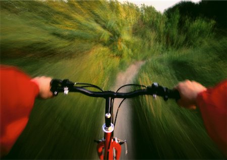 Bicycle in Forest Stock Photo - Premium Royalty-Free, Code: 600-00021598