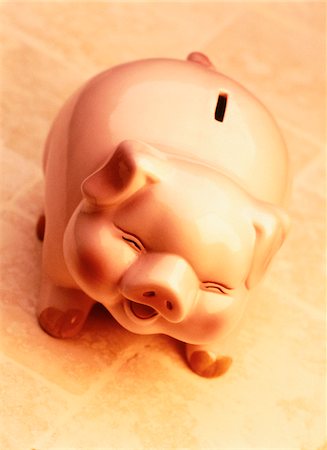 piggy bank - Piggy Bank Stock Photo - Premium Royalty-Free, Code: 600-00051884