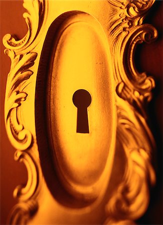 Close-Up of Keyhole Stock Photo - Premium Royalty-Free, Code: 600-00065193