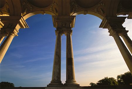 schonbrunn palace images - Pillars and Arches, Schoenbrunn Palace, Vienna, Austria Stock Photo - Premium Royalty-Free, Code: 600-00062739