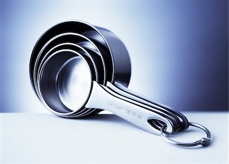 Close-Up of Measuring Cups Stock Photo - Premium Royalty-Free, Code: 600-00076286