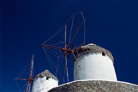 simsearch:600-00076590,k - Windmills and Sky, Mykonos, Greece Stock Photo - Premium Royalty-Free, Code: 600-00076575