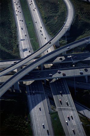 peter christopher - Aerial View of Highway Overpass, Highways 407 and 400, Ontario, Canada Stock Photo - Premium Royalty-Free, Code: 600-00071727