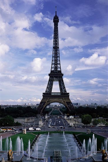 Paris Cityscape. Eiffel Tower Paris, France