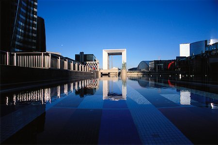 La Grande Arche, La Defense, Paris, France Stock Photo - Premium Royalty-Free, Code: 600-00071812