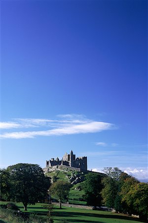 rock of cashel - Rock of Cashel in Distance, Cashel, Ireland Stock Photo - Premium Royalty-Free, Code: 600-00071959