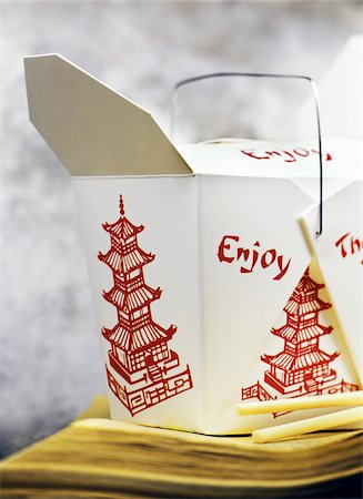food icons - Chinese Take-Out Stock Photo - Premium Royalty-Free, Code: 600-00157618