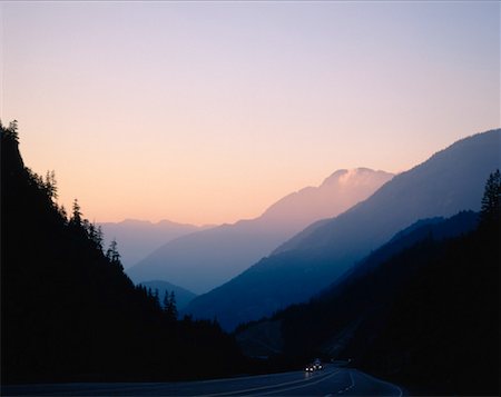 rockies foothills - Trans-Canada Highway Near Hope, British Columbia, Canada Stock Photo - Premium Royalty-Free, Code: 600-00174399