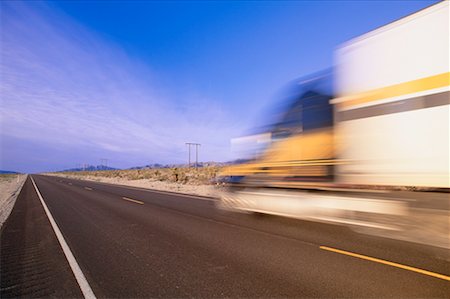simsearch:700-00068576,k - Transport Truck on Highway, Nevada, USA Stock Photo - Premium Royalty-Free, Code: 600-00171281