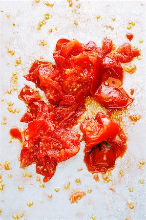 ruined food - Crushed Tomato Stock Photo - Premium Royalty-Free, Code: 600-00635634