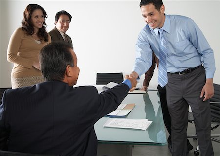 simsearch:600-00177073,k - Business People in Meeting Stock Photo - Premium Royalty-Free, Code: 600-00819507