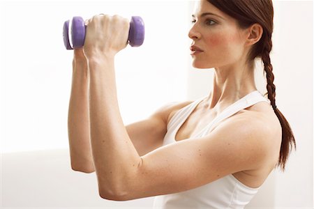 simsearch:689-03131217,k - Woman Lifting Weights Stock Photo - Premium Royalty-Free, Code: 600-00824715