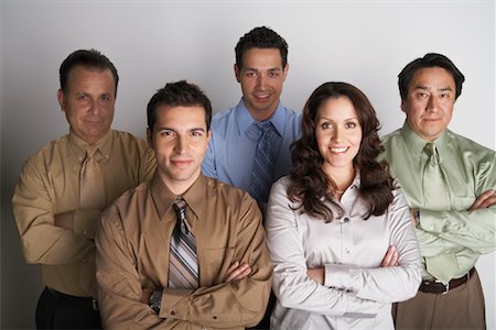 simsearch:600-00823530,k - Portrait of Business Team Stock Photo - Premium Royalty-Free, Code: 600-00823450