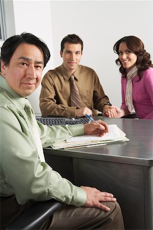 simsearch:600-00823530,k - Business People in Office Stock Photo - Premium Royalty-Free, Code: 600-00823528