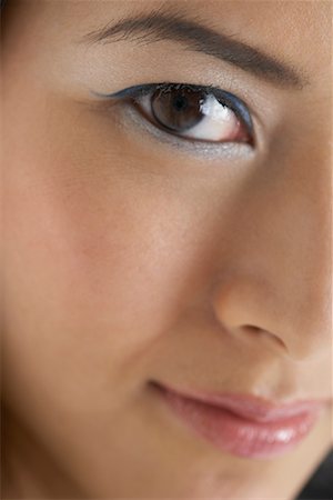 simsearch:600-00823976,k - Close-Up of Woman's Face Stock Photo - Premium Royalty-Free, Code: 600-00845898