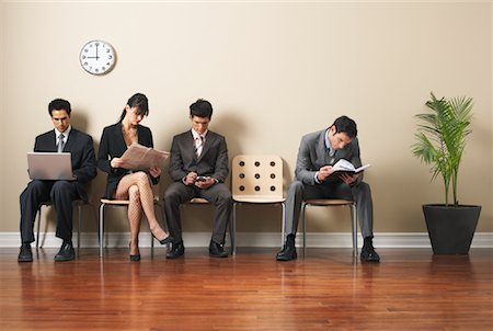 Business People in Waiting Area Stock Photo - Premium Royalty-Free, Code: 600-00846274