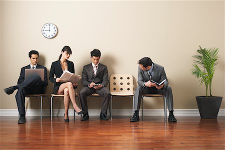 Business People in Waiting Area Stock Photo - Premium Royalty-Free, Code: 600-00846273